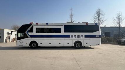 全省首輛！雙側拉廂體客車型應急移動指揮車在新區上路，提升應急保障新效能